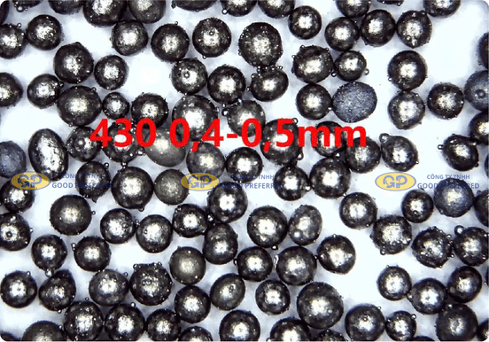 Bi thép không gỉ 430 0.4-0.5 Bi thép không gỉ 0.4-0.5